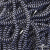 Шнурки #107-16, круглые 130 см, двухцветные цв.серый/чёрный - купить в Иваново. Цена: 31.89 руб.