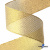 Лента металлизированная "ОмТекс", 50 мм/уп.22,8+/-0,5м, цв.- золото - купить в Иваново. Цена: 149.71 руб.