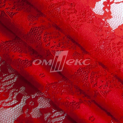 Кружевное полотно стрейч 15A61/RED, 100 гр/м2, шир.150см - купить в Иваново. Цена 1 597.08 руб.