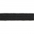 Резинка продежка С-52, шир. 7 мм (в нам. 100 м), чёрная  - купить в Иваново. Цена: 637.57 руб.