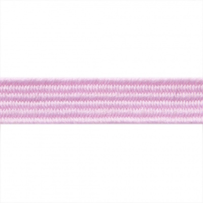 Резиновые нити с текстильным покрытием, шир. 6 мм ( упак.30 м/уп), цв.- 80-розовый - купить в Иваново. Цена: 155.22 руб.