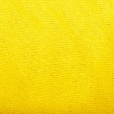 Фатин блестящий 16-70, 12 гр/м2, шир.300см, цвет жёлтый - купить в Иваново. Цена 110.84 руб.