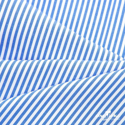 Ткань сорочечная Полоска Кенди, 115 г/м2, 58% пэ,42% хл, шир.150 см, цв.3-синий, (арт.110) - купить в Иваново. Цена 306.69 руб.