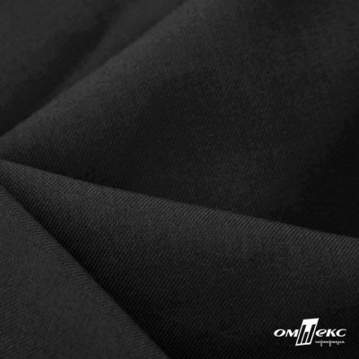 Ткань костюмная Зара, 92%P 8%S, BLACK, 200 г/м2, шир.150 см - купить в Иваново. Цена 325.28 руб.