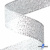 Лента металлизированная "ОмТекс", 25 мм/уп.22,8+/-0,5м, цв.- серебро - купить в Иваново. Цена: 96.64 руб.