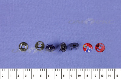 Кнопка магнитная,13 мм , никель - купить в Иваново. Цена: 61.32 руб.