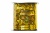 Пайетки "ОмТекс" на нитях, SILVER SHINING, 6 мм F / упак.91+/-1м, цв. 48 - золото - купить в Иваново. Цена: 356.19 руб.