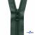 Спиральная молния Т5 890, 80 см, автомат, цвет т.зелёный - купить в Иваново. Цена: 16.61 руб.