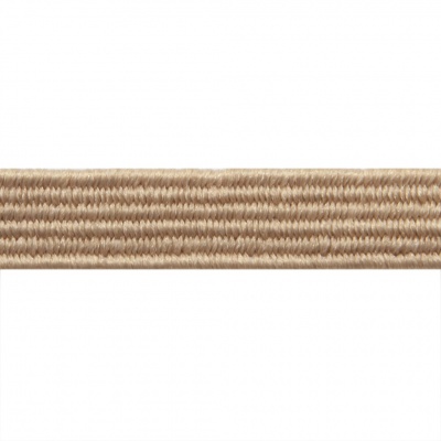Резиновые нити с текстильным покрытием, шир. 6 мм ( упак.30 м/уп), цв.- 97-бежевый - купить в Иваново. Цена: 152.05 руб.