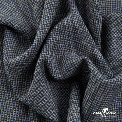 Ткань костюмная Пье-де-пуль 24013, 210 гр/м2, шир.150см, цвет чёрн/св.серый - купить в Иваново. Цена 334.18 руб.