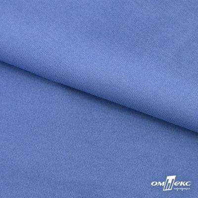 Трикотажное полотно Джерси Понте-де-Рома, 95% / 5%, 150 см, 290гм2, цв. серо-голубой, м - купить в Иваново. Цена 297 руб.
