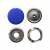 Кнопка рубашечная (закрытая) 9,5мм - эмаль, цв.168 - голубой - купить в Иваново. Цена: 4.77 руб.