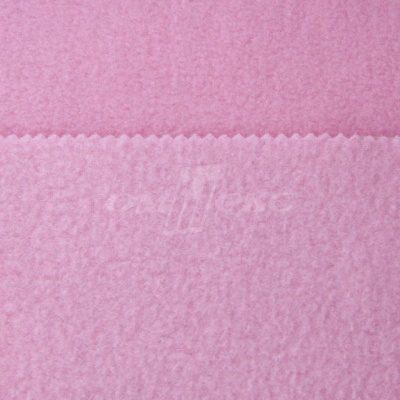 Флис окрашенный 15-2215, 250 гр/м2, шир.150 см, цвет светло-розовый - купить в Иваново. Цена 580.31 руб.
