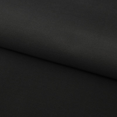Костюмная ткань с вискозой "Меган", 210 гр/м2, шир.150см, цвет чёрный - купить в Иваново. Цена 378.55 руб.
