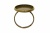 Заготовка для рукоделия металлическая фигурная для кольца 15мм - купить в Иваново. Цена: 7.44 руб.