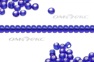 Бисер (SL) 11/0 ( упак.100 гр) цв.28 - синий - купить в Иваново. Цена: 53.34 руб.