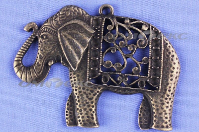 Декоративный элемент для творчества из металла "Слон"  - купить в Иваново. Цена: 26.93 руб.