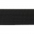 Резинка 25 мм Тканая, 13,75 гр/п.м, (бобина 25 +/-0,5 м) - черная  - купить в Иваново. Цена: 11.67 руб.