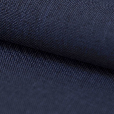Ткань костюмная габардин "Меланж" 6095B, 172 гр/м2, шир.150см, цвет т.синий/Navy - купить в Иваново. Цена 287.10 руб.