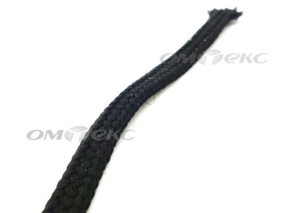 Шнурки т.3 200 см черн - купить в Иваново. Цена: 21.69 руб.