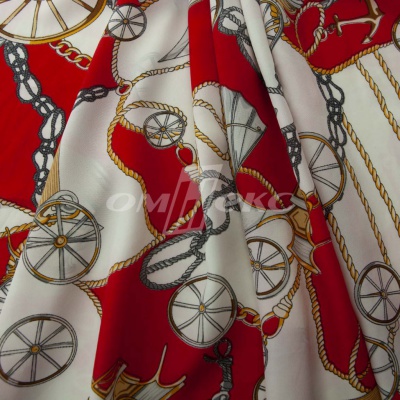 Плательная ткань "Фламенко" 13.1, 80 гр/м2, шир.150 см, принт этнический - купить в Иваново. Цена 241.49 руб.