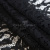 Кружевное полотно #2307, 145 гр/м2, шир.150см, цвет чёрный - купить в Иваново. Цена 449.07 руб.